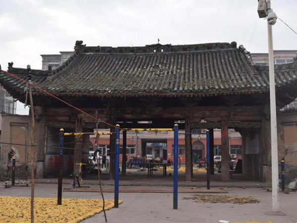 河津樊村戏台保护修缮工程