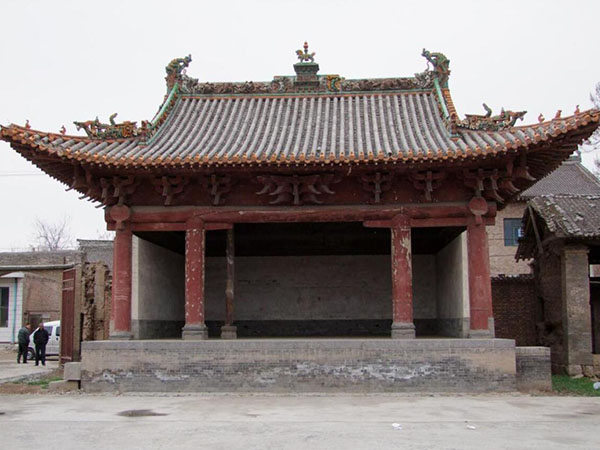 绛县董封戏台保护修缮工程