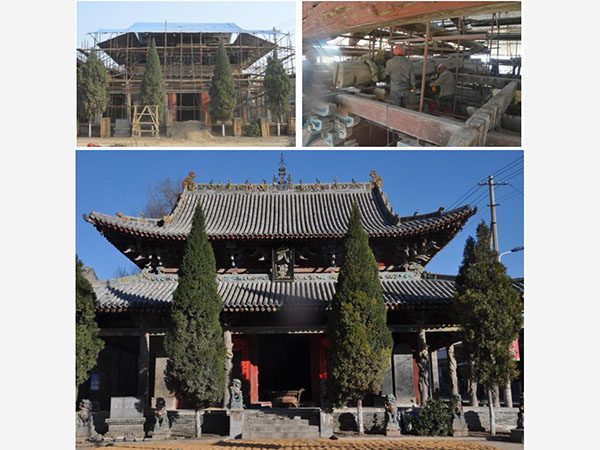 新绛泉掌关帝庙保护修缮工程